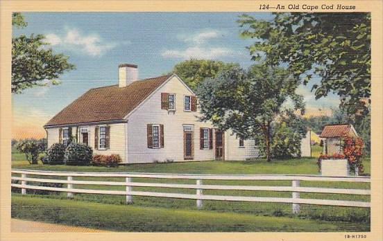 An Old Cape Cod House Cape Cod Massachusetts