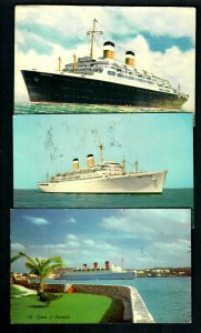 A71 (12) Pcs. Jerusalem, Gripsholm, Independence, S.S. Constitution M/s Daphne