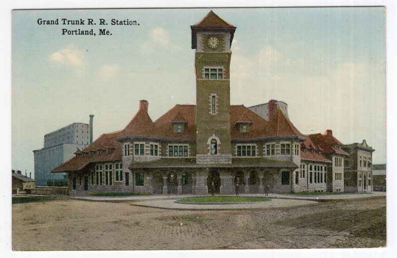 Portland, Me., Grand Trunk R. R. Station