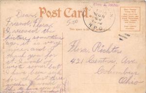 F9/ Galion Ohio Postcard 1910 Opera House Building
