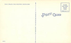 Allentown PA Post Office Linen Postcard  Unused