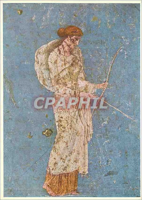 Postcard Modern Pittura romana diana cacciatrice da napoli stabia Museo nazio...