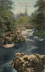 SITKA , Alaska , 1900-10s ; Indian River Scene