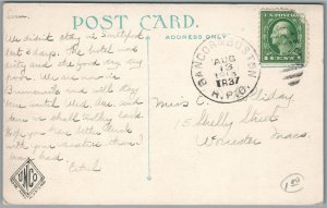 SOUTHPORT ME THOMPSON COVE ANTIQUE POSTCARD