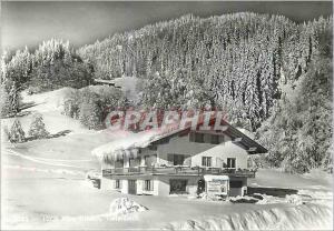 Postcard Modern Haus Alpenfrieden ADAC garni Cafe Tiefenbach B und Oberstdorf...