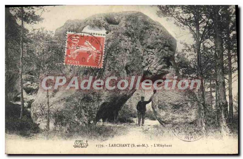 Postcard Old Elephant Larchant