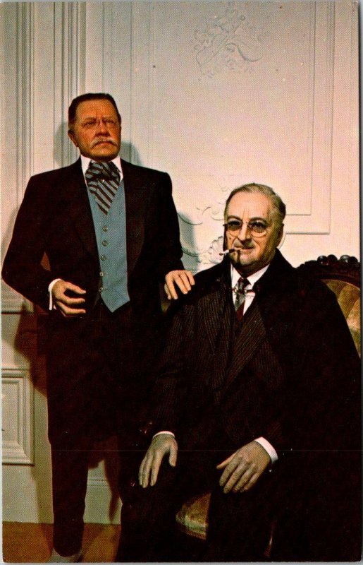 Florida St Petersburg London Wax Museum Teddy & Franklin Delano Roosevelt