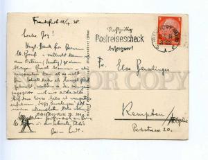 201790 GERMANY Boy w/ book KEMETER vintage RPPC 1938 year