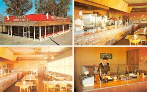 Scottsdale, AZ Arizona  GENE'S BROILER BUFFET~Bernice Stever  ROADSIDE Postcard