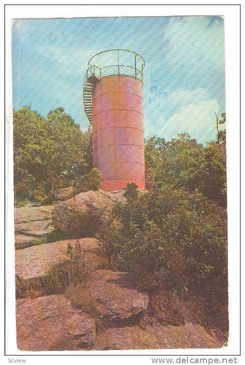 Caesar's Head Observation Tower, Caesar's Head, South Carolina, 40-60s