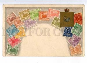 231911 WESTERN AUSTRALIA Coat of arms STAMPS embossed Zieher