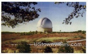 Palomar Observatory - Palomar Mountain, California CA  