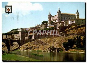 Postcard Modern Toledo view Alcarar