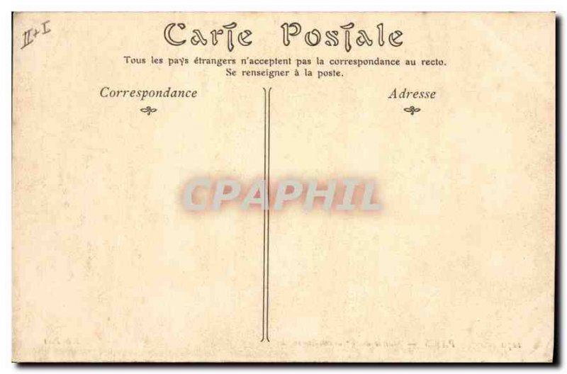 Postcard Old Paris Mayor fifth district