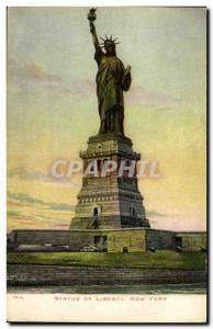 Old Postcard Statue of Liberty Statue of Liberty New York