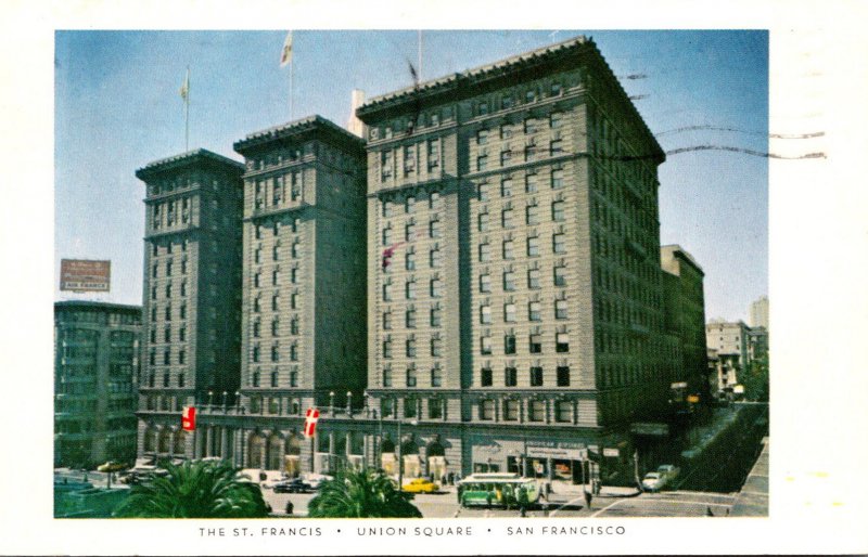 California San Francisco The St Francis Hotel 1963