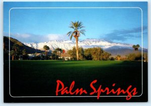 PALM SPRINGS, California CA~ MUNICIPAL GOLF COURSE Mt. San Jacinto 4x6 Postcard