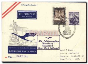 Letter to Austria Lufthansa New York May 29, 1955