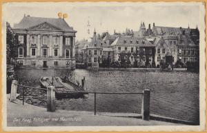 The Haag, Netherlands- Hofvijer met Mauritshuis - 1938