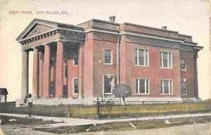 Court House Lake Village Arkansas 1910 postcard