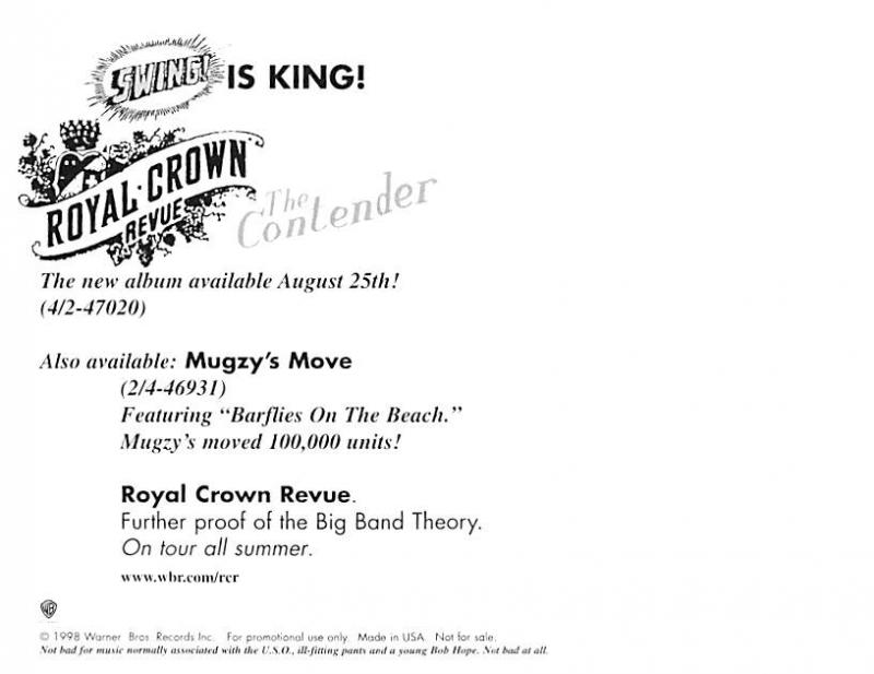 The Contender - Royal Crown Revue