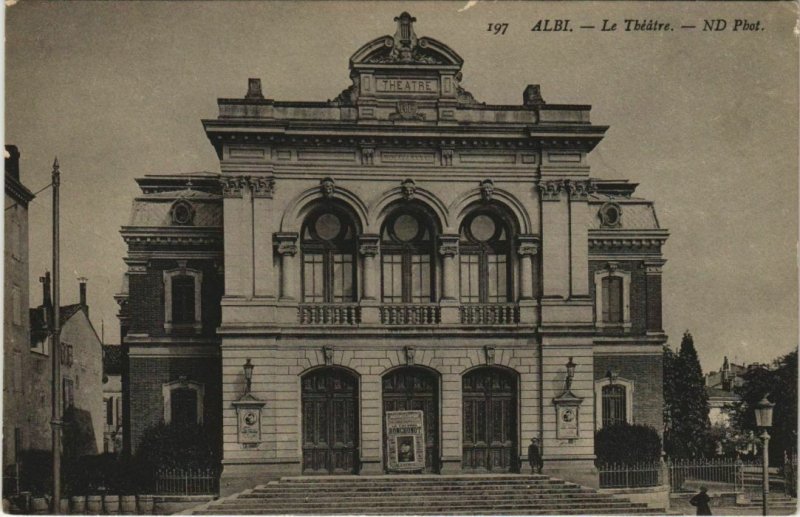 CPA ALBI Le Theatre (1087424)