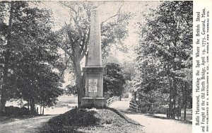Battle Monument in Concord, Massachusetts