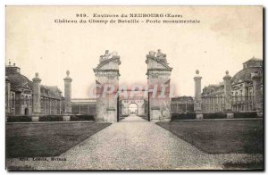 Old Postcard From Around Neuburg Chateau Du Champ De Bataille