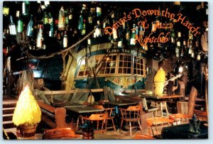 UNDERGROUND ATLANTA, GA ~ Jazz Nightclub DANTE'S DOWN the HATCH 4x6 Postcard