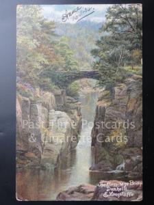c1904 Perth: Dunheld, The Hermitage Bridge, by E. Longstaffe