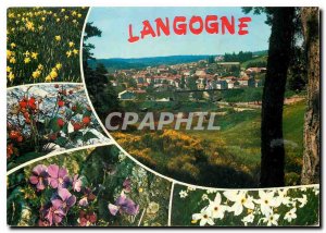 Postcard Modern Langogne Lozere