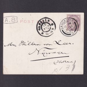 Vintage Postcard Scotland Edinburgh General view 1899