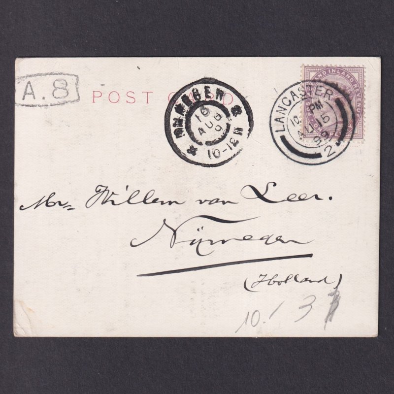 Vintage Postcard Scotland Edinburgh General view 1899