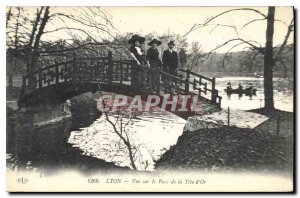 Postcard Old Lyon Park View of the Golden Head