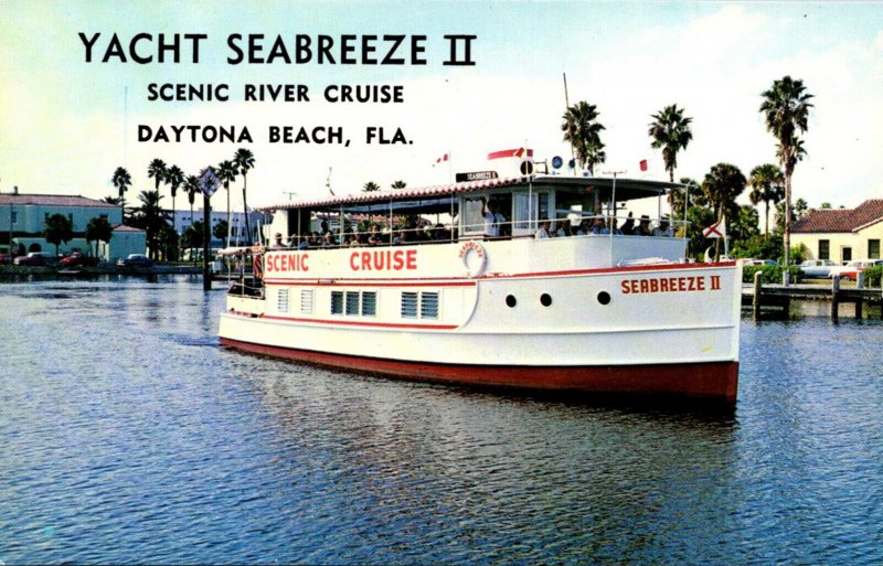 Florida Daytona Beach Yacht Seabreeze II Scenic River Cruise