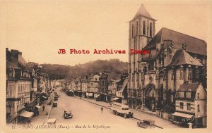 France, Pont-Audemer, Rue de la Republique, G Artaud No 17