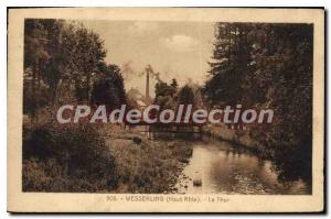 Old Postcard Wesserling the thur