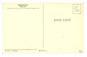 Canada - ON, Niagara Falls. Aerial View 