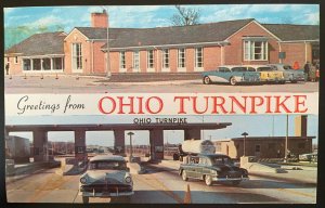 Vintage Postcard 1956 Greetings from the Ohio Turnpike (OH)