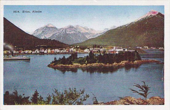 Alaska General View Of Sitka