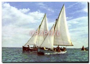 Old Postcard A Trial Spin Out All Sails Boat Sailing Sport in China