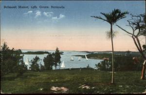 Bermuda - Belmont Manor Golf Course 14th Green Used Postcard