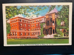 Vintage Postcard 1930-1945 Arnot Ogden Memorial Hospital Elmira New York