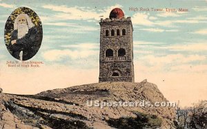 John W Hutchinson Bard of High Rock - Lynn, Massachusetts MA Postcard