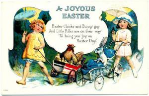 Girls and Pets Easter