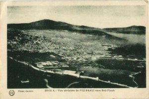 CPA AK MAROC FEZ Vue aerienne FEZ-Baali vers BAB-Ftouh (24740)