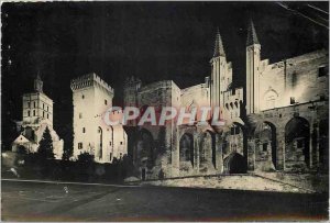 'Postcard Modern hotels in Avignon The Popes'' Palace The Cathedral of Notre ...