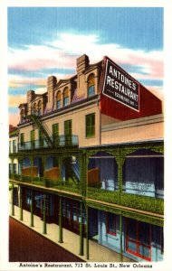 Antoine's Restaurant New Orleans Louisiana