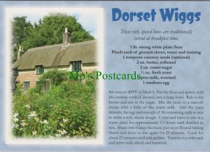 Food & Drink Postcard - Dorset Recipe Card, Dorset Wiggs RR13911