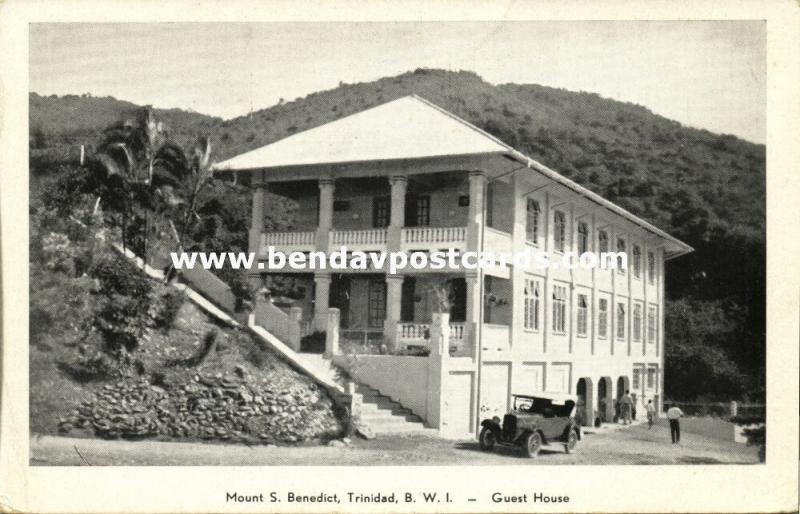 trinidad, B.W.I., Mount St. Benedict, Guest House (1920s)